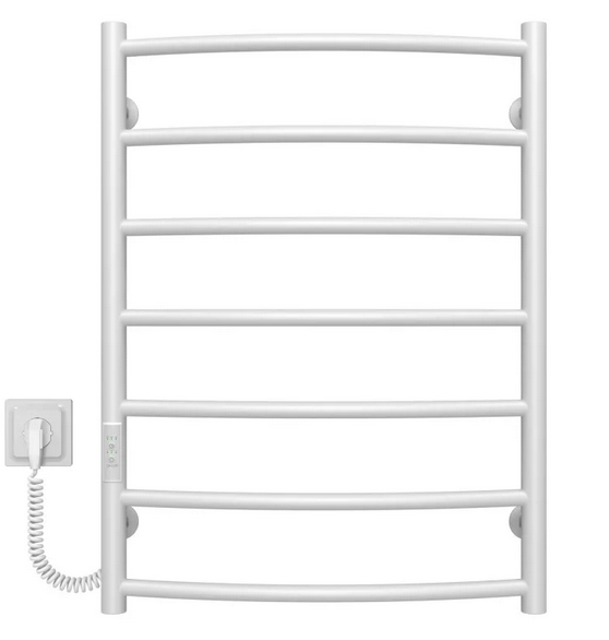 Электрический полотенцесушитель Deffi Классик П7 500х800 левое подключение WD03 белый C.DK.80.50.7.E.W.L.3