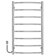 Електрична сушарка для рушників Deffi Класик П8 500х900 ліве підключення хром C.DK.90.50.8.E.C.L.5