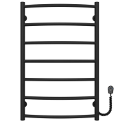 Электрический полотенцесушитель Deffi Классик П7 500х800 правое подключение черный C.DK.80.50.7.E.B.R.5