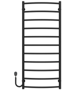 Електрична сушарка для рушників Deffi Класик П11 500х1200 ліве підключення чорний C.DK.120.50.11.E.B.L.5