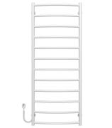 Электрический полотенцесушитель Deffi Классик П12 500х1300 левое подключение белый C.DK.130.50.12.E.W.L.5