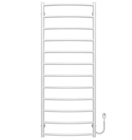 Электрический полотенцесушитель Deffi Классик П12 500х1300 правое подключение белый C.DK.130.50.12.E.W.R.5