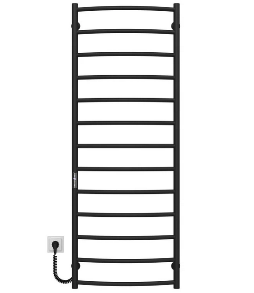 Электрический полотенцесушитель Deffi Классик П13 500х1400 левое подключение JD03 черный C.DK.140.50.13.E.B.L.1