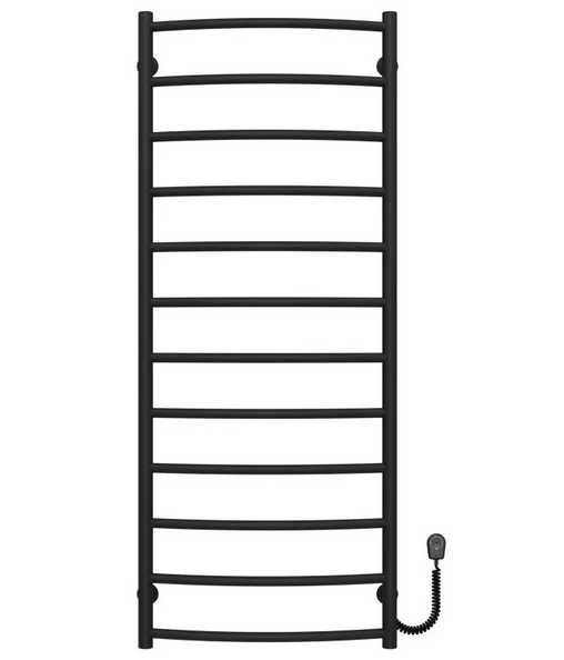 Електросушарка для рушників Deffi Класик П12 500х1300 праве підключення чорний C.DK.130.50.12.E.B.R.5