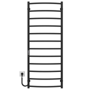 Электрический полотенцесушитель Deffi Классик П12 500х1300 левое подключение JD03 черный C.DK.130.50.12.E.B.L.1