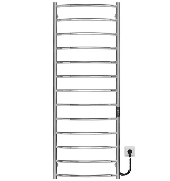 Електрична сушарка для рушників Deffi Класик П13 500х1400 правильне підключення JD03 хром C.DK.140.50.13.E.C.R.1