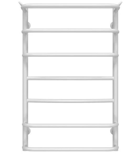 Полотенцесушитель водяной Deffi Юность П7 500х800 боковое левое подключение белый C.YU.80.50.7.W.B