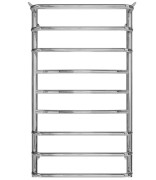 Полотенцесушитель водяной Deffi Юность П9 500х900 боковое правое подключение хром C.YU.90.50.9.C.C