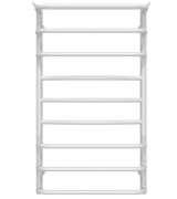 Полотенцесушитель водяной Deffi Юность П9 500х900 боковое правое подключение белый C.YU.90.50.9.W.C