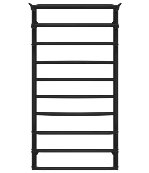 Полотенцесушитель водяной Deffi Юность П10 500х1000 нижнее подключение черный C.YU.100.50.10.B.A