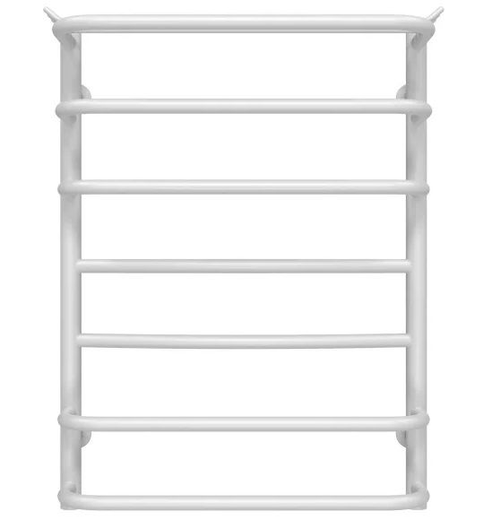 Полотенцесушитель водяной Deffi Юность П7 500х700 боковое левое подключение белый C.YU.70.50.7.W.B