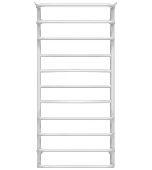 Полотенцесушитель водяной Deffi Юность П11 500х1100 боковое левое подключение белый C.YU.110.50.11.W.B