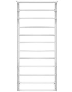 Полотенцесушитель водяной Deffi Юность П12 500х1200 боковое левое подключение белый C.YU.120.50.12.W.B