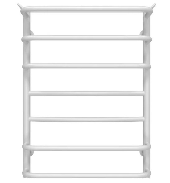 Полотенцесушитель водяной Deffi Юность П7 500х700 нижнее подключение белый C.YU.70.50.7.W.A