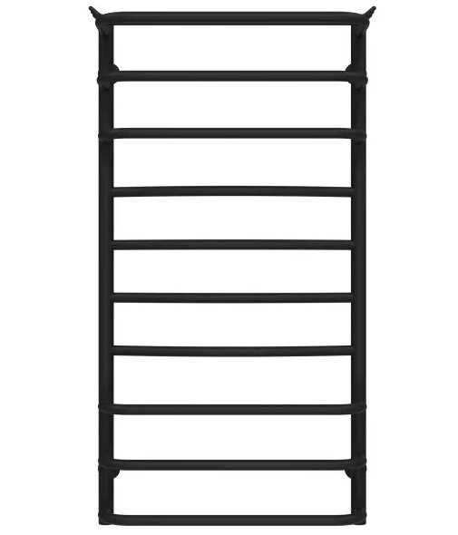 Сушка для рушників водяна Deffi Юність П10 500х1000 бічне праве підключення чорний C.YU.100.50.10.B.C