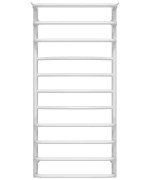 Полотенцесушитель водяной Deffi Юность П11 500х1100 нижнее подключение белый C.YU.110.50.11.W.A