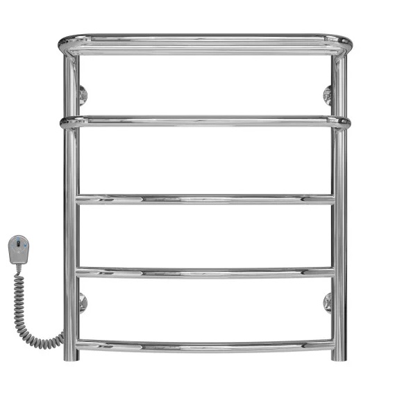 Электрический полотенцесушитель Deffi Отель П5 400х600 левое подключение хром C.OD.60.40.5.E.C.L.5