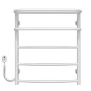 Электрический полотенцесушитель Deffi Отель П5 400х600 левое подключение белый C.OD.60.40.5.E.W.L.5