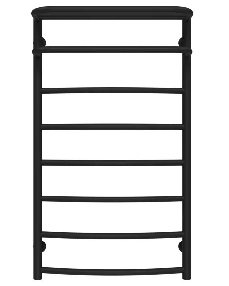 Полотенцесушитель водяной Deffi Отель П8 500х900 нижнее подключение черный C.OD.90.50.8.B.A