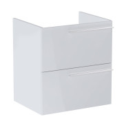 Тумба під раковину Roca Ella 58,5x44,6 см ДСП білий глянець A857769806