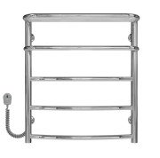 Электрический полотенцесушитель Deffi Отель П5 400х600 левое подключение хром C.OD.60.40.5.E.C.L.5