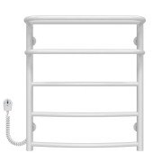 Электрический полотенцесушитель Deffi Отель П5 400х600 левое подключение белый C.OD.60.40.5.E.W.L.5