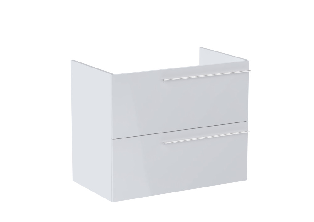 Тумба під раковину Roca Ella 78,5x44,6 см ДСП білий глянець A857770806