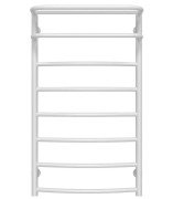 Полотенцесушитель водяной Deffi Отель П8 500х900 боковое левое подключение белый C.OD.90.50.8.W.B