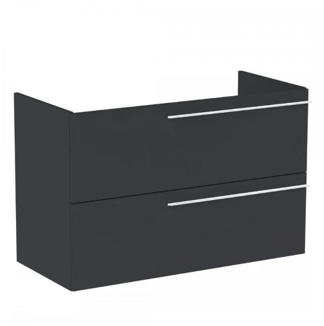 Тумба под раковину Roca Ella 98,5x44,6 см ДСП оникс матовый A857771531