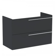 Тумба под раковину Roca Ella 98,5x44,6 см ДСП оникс матовый A857771531