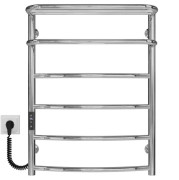 Электрический полотенцесушитель Deffi Отель П6 400х700 левое подключение JD03 хром C.OD.70.40.6.E.C.L.1