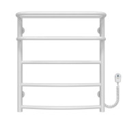 Электрический полотенцесушитель Deffi Отель П5 500х600 правое подключение белый C.OD.60.50.5.E.W.R.5