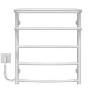 Электрический полотенцесушитель Deffi Отель П5 500х600 левое подключение WD03 белый C.OD.60.50.5.E.W.L.3