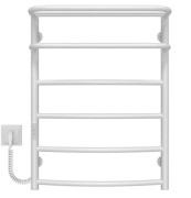 Електрична сушарка для рушників Deffi Готель П6 500х700 ліве підключення WD03 білий C.OD.70.50.6.E.W.L.3