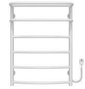 Электрический полотенцесушитель Deffi Отель П6 400х700 правое подключение белый C.OD.70.40.6.E.W.R.5