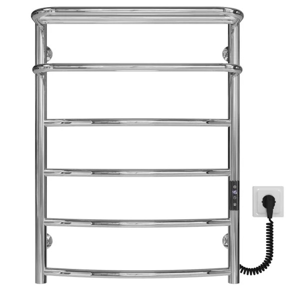 Електрична сушарка для рушників Deffi Готель П6 400х700 праве підключення JD03 хром C.OD.70.40.6.E.C.R.1