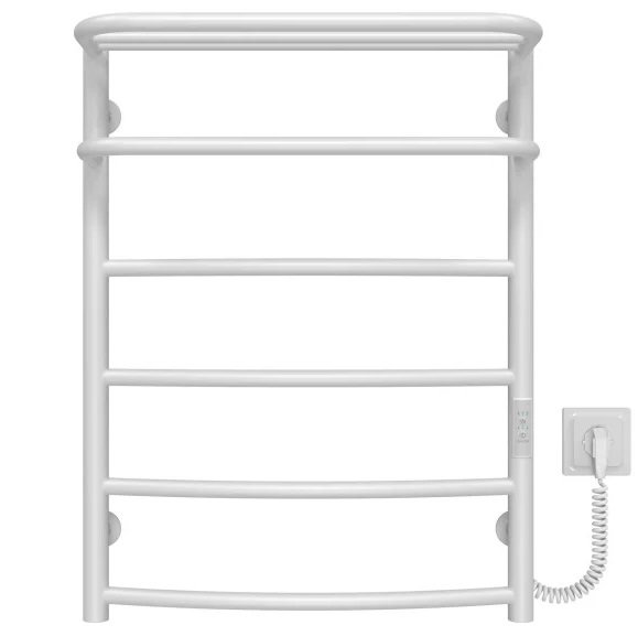 Электрический полотенцесушитель Deffi Отель П6 400х700 правое подключение WD03 белый C.OD.70.40.6.E.W.R.3