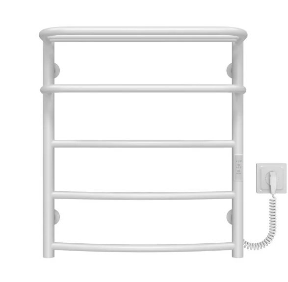 Електрична сушарка для рушників Deffi Готель П5 500х600 праве підключення WD03 білий C.OD.60.50.5.E.W.R.3