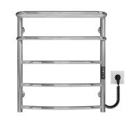 Электрический полотенцесушитель Deffi Отель П5 400х600 правое подключение JD03 хром C.OD.60.40.5.E.C.R.1