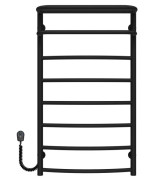 Электрический полотенцесушитель Deffi Отель П8 500х900 левое подключение черный C.OD.90.50.8.E.B.L.5