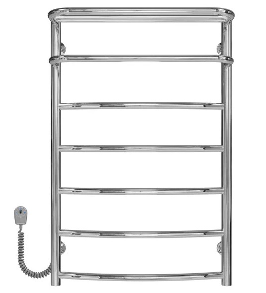 Электрический полотенцесушитель Deffi Отель П7 500х800 левое подключение хром C.OD.80.50.7.E.C.L.5