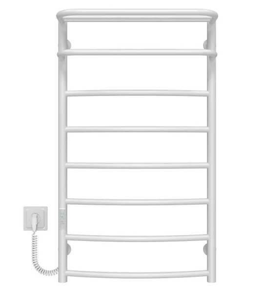 Электрический полотенцесушитель Deffi Отель П8 500х900 левое подключение WD03 белый C.OD.90.50.8.E.W.L.3