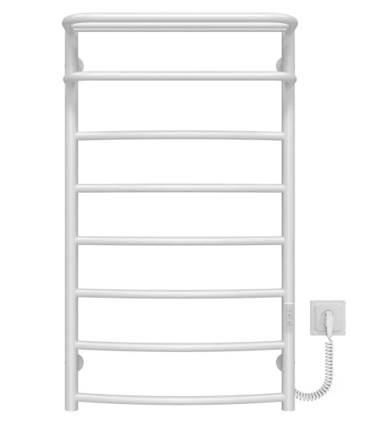 Электрический полотенцесушитель Deffi Отель П8 500х900 правое подключение WD03 белый C.OD.90.50.8.E.W.R.3