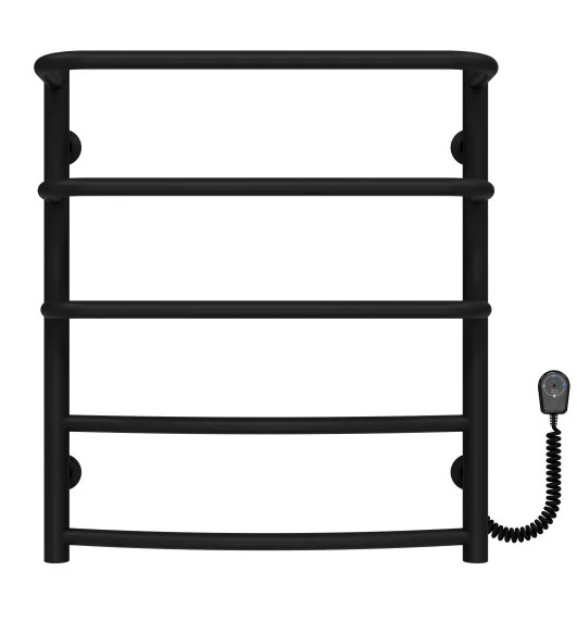 Електрична сушарка для рушників Deffi Каскад Дуга П5 400х600 праве підключення C.KD.60.40.5.E.B.R.5