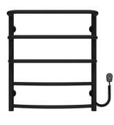 Електрична сушарка для рушників Deffi Каскад Дуга П5 400х600 праве підключення C.KD.60.40.5.E.B.R.5