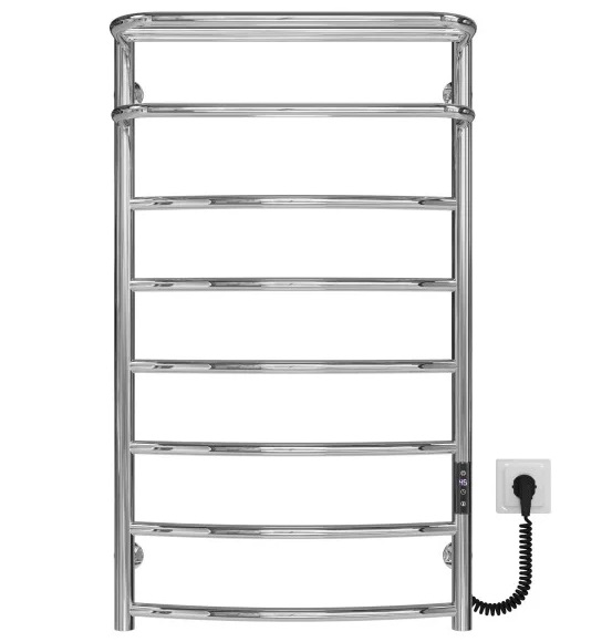 Электрический полотенцесушитель Deffi Отель П8 500х900 правое подключение JD03 хром C.OD.90.50.8.E.C.R.1