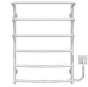 Электрический полотенцесушитель Deffi Каскад Дуга П6 500х700 правое подключение WD03 белый C.KD.70.50.6.E.W.R.3