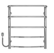 Электрический полотенцесушитель Deffi Каскад Дуга П5 500х600 левое подключение хром C.KD.60.50.5.E.C.L.5