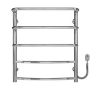 Электрический полотенцесушитель Deffi Каскад Дуга П5 500х600 правое подключение хром C.KD.60.50.5.E.C.R.5