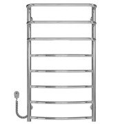 Електричний сушарка для рушників Deffi Каскад Дуга П8 500х900 ліве підключення хром C.KD.90.50.8.E.C.L.5